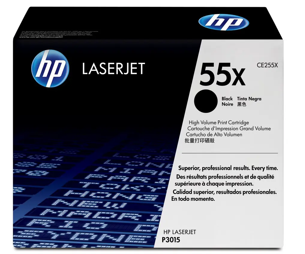 Original HP CE255X / 55X Toner schwarz